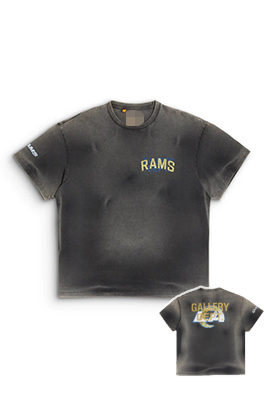 【ギャラリー デプト】×【LA RAMS】メンズ レディース 半袖Tシャツ  aat15011