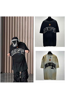 【バルマンタイプ】メンズ レディース 半袖Tシャツ  aat15014
