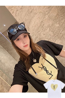 【サンローランタイプ】メンズ レディース 半袖Tシャツ  aat15139