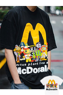 【CPFM】×【MCDONALD】メンズ レディース 半袖Tシャツ  aat15142