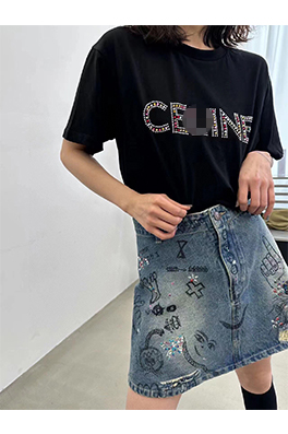 【セリーヌタイプ】メンズ レディース 半袖Tシャツ  aat15233