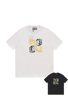 【フェンディタイプ】メンズ レディース 半袖Tシャツ  aat15256