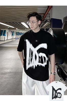 【ドルガバタイプ】メンズ レディース 半袖Tシャツ  aat15302