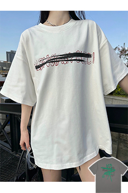 【バレンタイプ】×【グッチタイプタイプ】メンズ レディース 半袖Tシャツ  aat15330