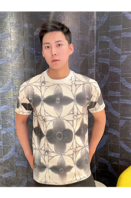 【ヴィトンタイプ】メンズ レディース 半袖Tシャツ  aat15348