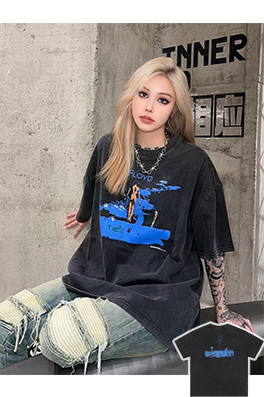 【ヴィンテージ】メンズ レディース 半袖Tシャツ  aat15378