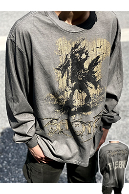 【ヴィンテージ】メンズ レディース 長袖Tシャツ  aat15471