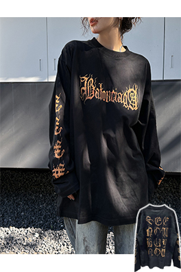 【バレンタイプ】メンズ レディース 長袖Tシャツ  aat15523