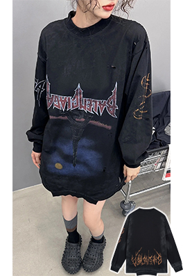 【バレンタイプ】メンズ レディース 長袖Tシャツ  aat15607