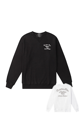 【ディオールタイプ】メンズ レディース 長袖　スウェットTシャツ  aat15665