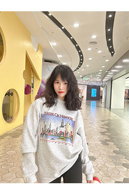 【アレキサンダーワンタイプ】メンズ レディース 長袖　スウェットTシャツ  aat15672