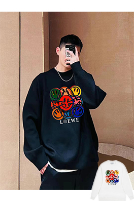 【ロエベタイプ】メンズ レディース 長袖　スウェットTシャツ  aat15692