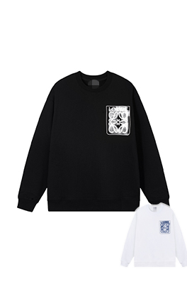 【ロエベタイプ】メンズ レディース 長袖　スウェットTシャツ  aat15778
