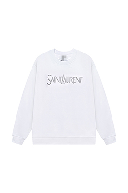 【サンローランタイプ】メンズ レディース 長袖　スウェットTシャツ  aat15788