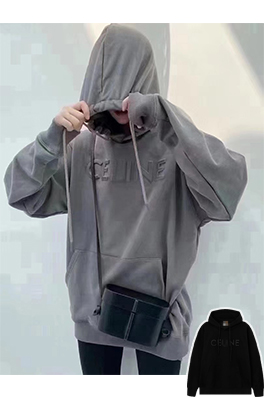 【セリーヌタイプ】メンズ レディース フード Tシャツ パーカー  aat15847