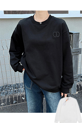【ディオールタイプ】メンズ レディース 長袖　スウェットTシャツ  aat15848