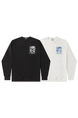 【ロエベタイプ】メンズ レディース 長袖　スウェットTシャツ  aat15880