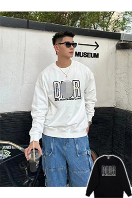 【ディオールタイプ】メンズ レディース 長袖　スウェットTシャツ  aat15882