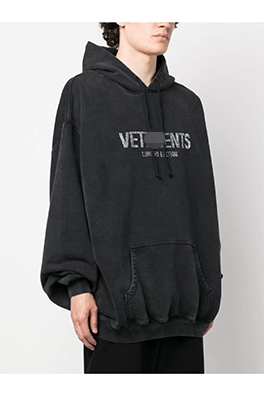 【ヴェトモン】メンズ レディース フード Tシャツ パーカー  aat16004