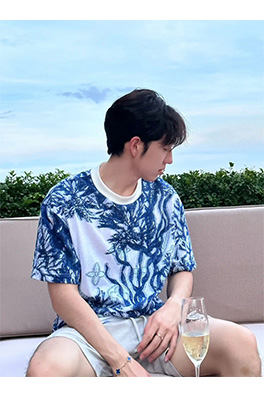 【ヴィトンタイプ】メンズ レディース 半袖Tシャツ  aat16040