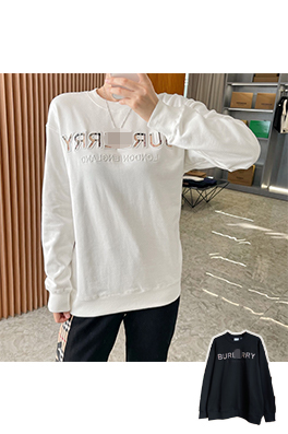 【バーバリータイプ】メンズ レディース 長袖　スウェットTシャツ  aat16081