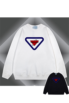 【プラダタイプ】メンズ レディース 長袖　スウェットTシャツ  aat16112