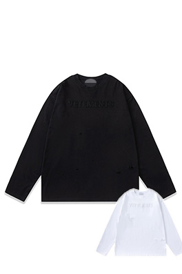 【ヴェトモン】メンズ レディース 長袖Tシャツ  aat16210