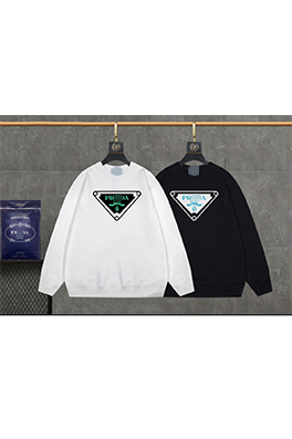 【プラダタイプ】メンズ レディース 長袖　スウェットTシャツ   aat16327