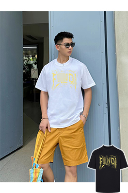 【フェンディタイプ】メンズ レディース 半袖Tシャツ  aat16520
