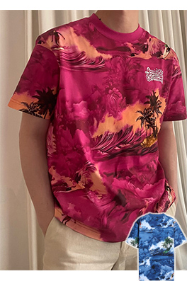 【ヴィトンタイプ】メンズ レディース 半袖Tシャツ   aat16965