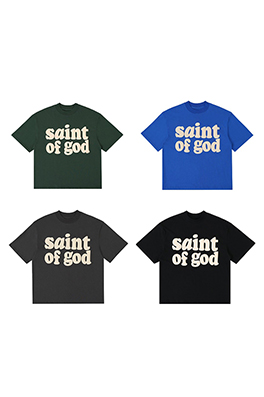 【SAINT OF GOD】メンズ レディース 半袖Tシャツ   aat17400
