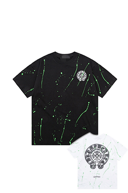 【クロムハーツタイプ】メンズ レディース 半袖Tシャツ   aat17730