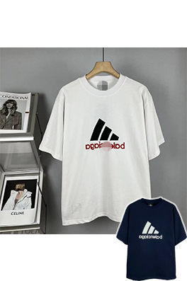 【バレンタイプ】×【アディダスタイプ】メンズ レディース 半袖Tシャツ   aat17733