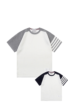 【トムブラウンタイプ】メンズ レディース 半袖Tシャツ   aat17736