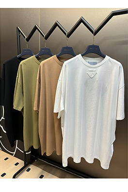 【プラダタイプ】メンズ レディース 半袖Tシャツ   aat17747