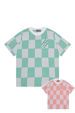 【ヴィトンタイプ】メンズ レディース 半袖Tシャツ   aat17769
