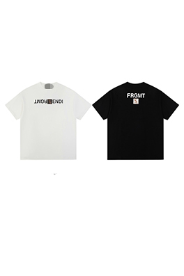 【フェンディタイプ】×【FRGMT】メンズ レディース 半袖Tシャツ   aat17773