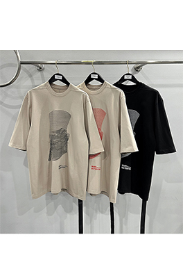 【リックオウエンスタイプ】メンズ レディース 半袖Tシャツ   aat17814