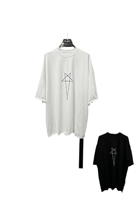 【リックオウエンスタイプ】メンズ レディース 半袖Tシャツ   aat17815
