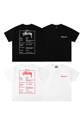 【ステューシー】メンズ レディース 半袖Tシャツ   aat17821
