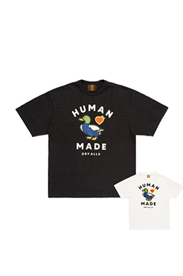 【ヒューマンメイド】メンズ レディース 半袖Tシャツ   aat17830
