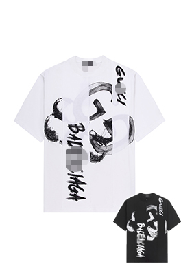 【グッチタイプ】×【バレンタイプ】メンズ レディース 半袖Tシャツ   aat17840