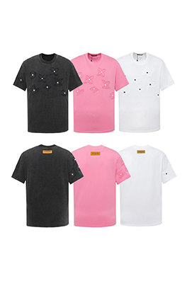 【ヴィトンタイプ】メンズ レディース 半袖Tシャツ   aat17886