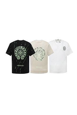 【クロムハーツタイプ】メンズ レディース 半袖Tシャツ   aat17887