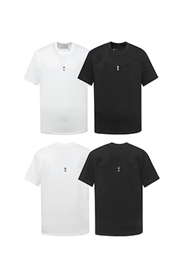 【クロムハーツタイプ】メンズ レディース 半袖Tシャツ   aat17888