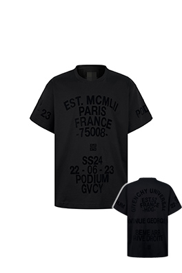 【ジバンシイタイプ】メンズ レディース 半袖Tシャツ   aat17911