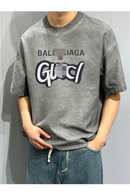 【グッチタイプ】×【バレンタイプ】メンズ レディース 半袖Tシャツ   aat17925