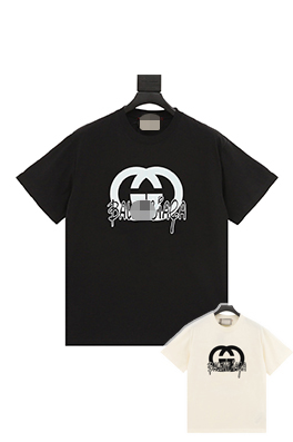 【グッチタイプ】×【バレンタイプ】メンズ レディース 半袖Tシャツ   aat17931