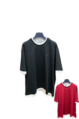 【プラダタイプ】メンズ レディース 半袖Tシャツ   aat17975