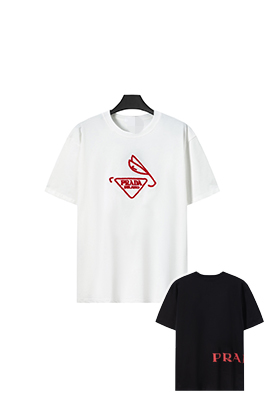 【プラダタイプ】メンズ レディース 半袖Tシャツ   aat17981